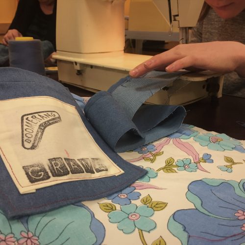 Atelier couture zéro déchet : Sac d'épicerie Boomerang