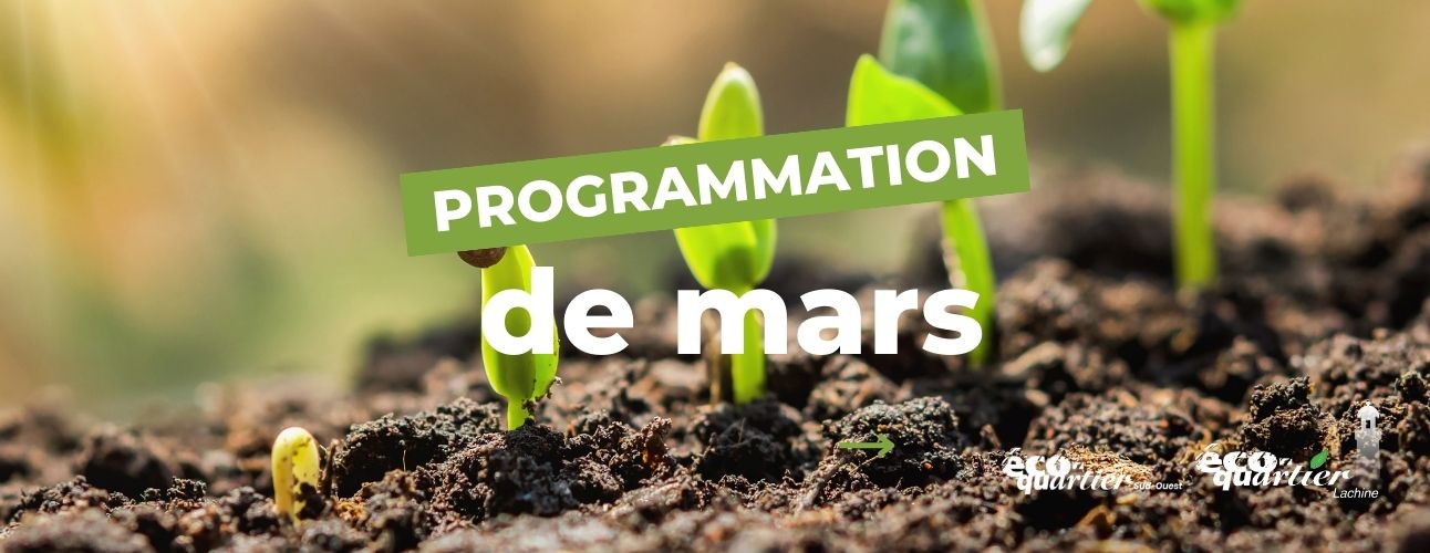 Programmation Éco-quartiers : Mars