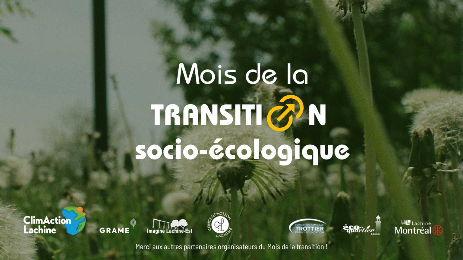 Programmation du Mois de la transition 2025 - Lachine