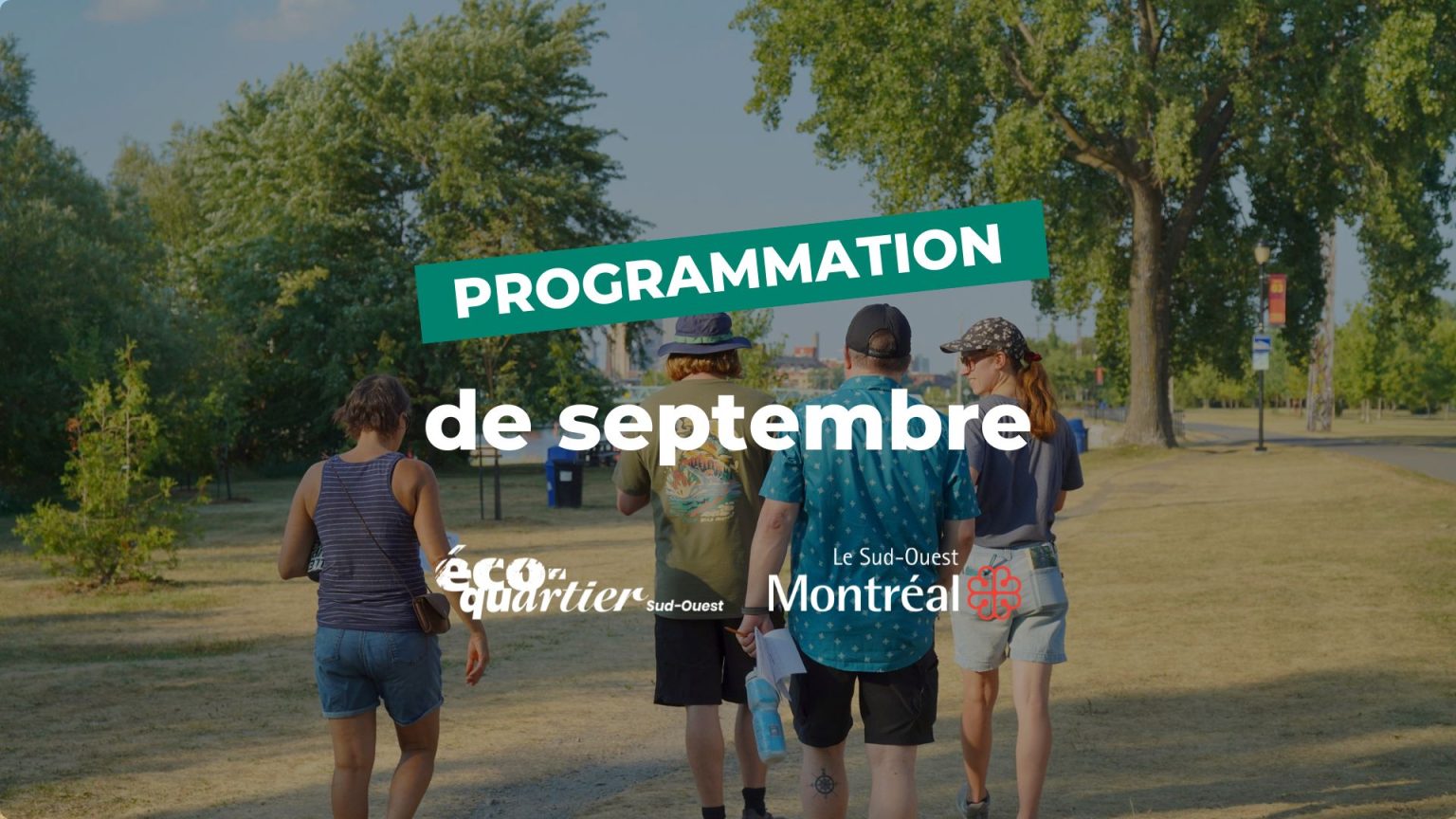 Programmation Éco-quartier Sud-Ouest : Septembre