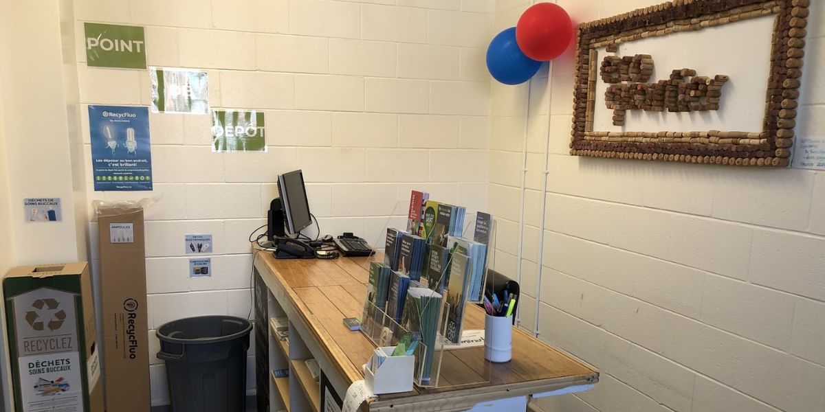 Comment sont recyclés les objets apportés à l’éco-quartier?