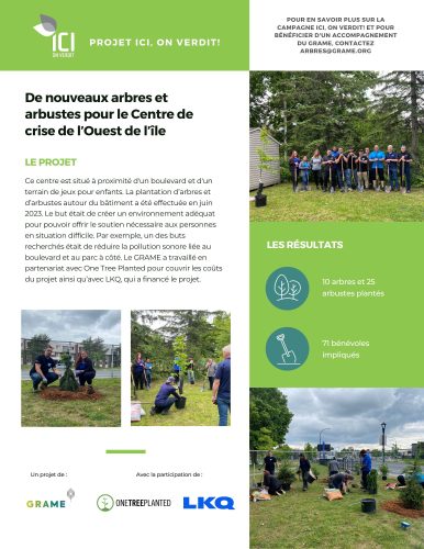 Centre de crise de l'Ouest